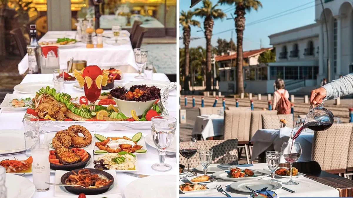 İzmir'de deniz ürünleri ve eşsiz mezeleriyle dikkat çeken en iyi balık restoranlarını keşfedin. Ege mutfağının tadını çıkarırken unutulmaz anlar yaşayın! İşte sizlere derlediğimiz balık restoranları..