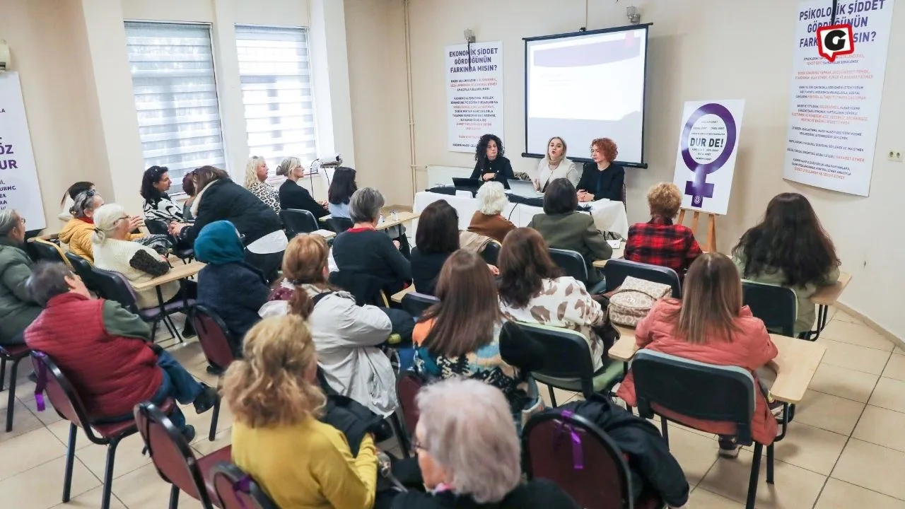 Buca Belediyesi, Kadına Yönelik Şiddetle Mücadele İçin Panel Düzenledi