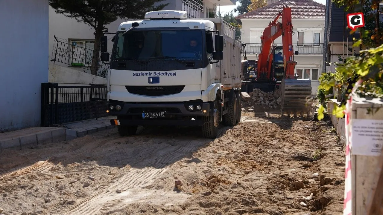 Gaziemir Belediyesi Bülbül Sokak'a Yeni Bir Soluk Getirdi