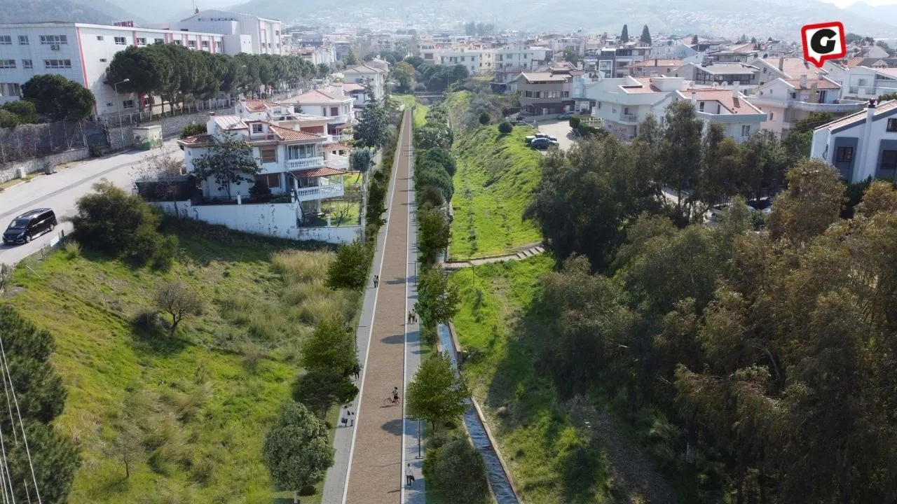 Güzelbahçe’de Yürüyüş ve Bisiklet Yolu Projesi Başladı