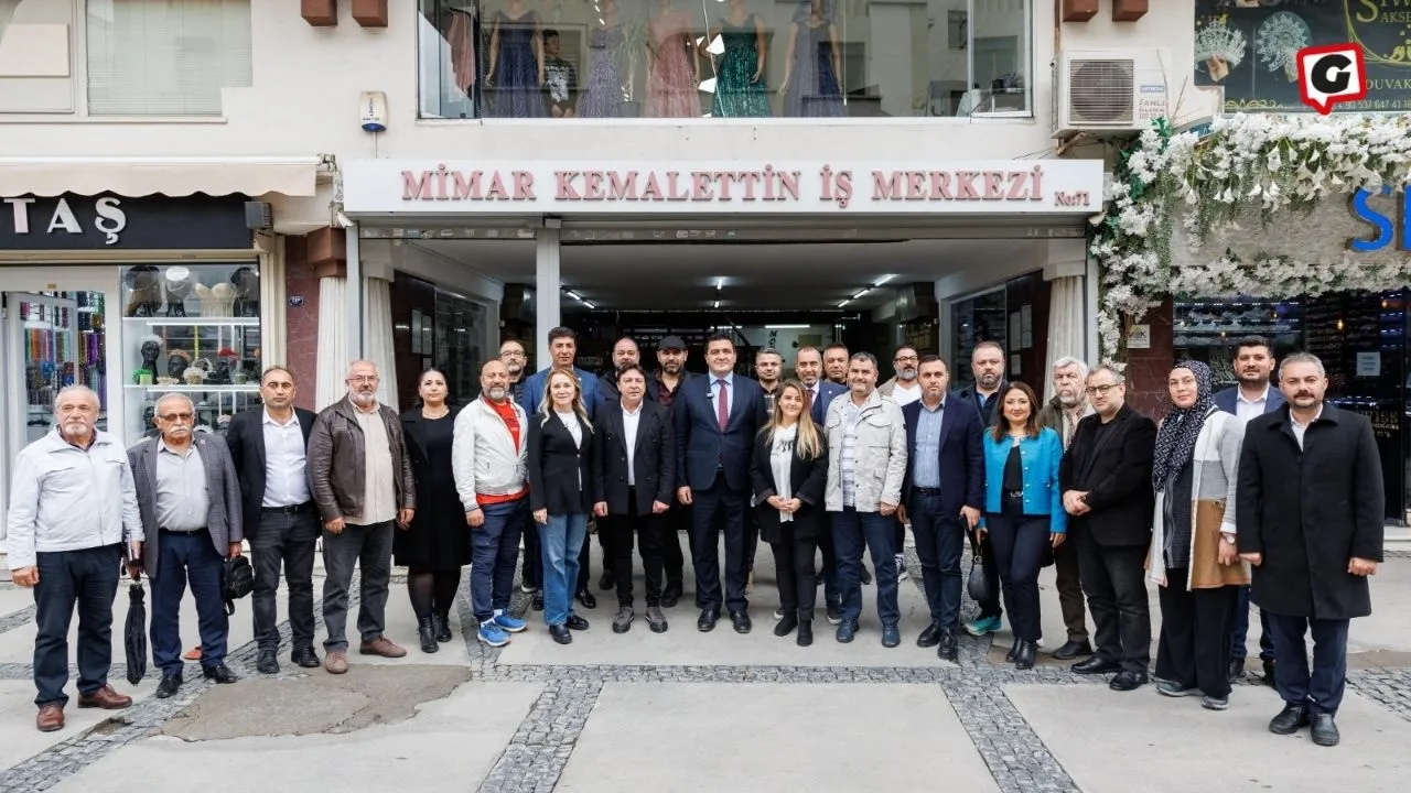 Konak Belediye Başkanı Mutlu ve Ulaş Karasu, Esnafın Sorunlarını Dinledi