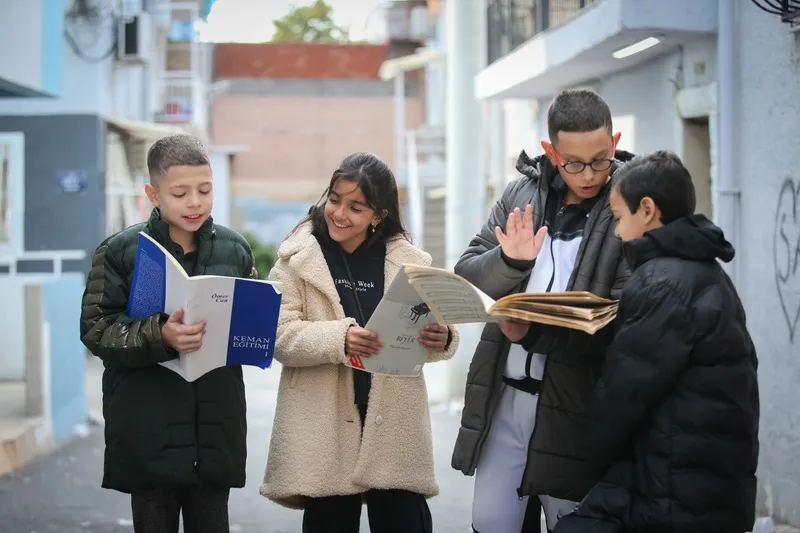 Konak'ta çocuklar hayallerine kavuşuyor