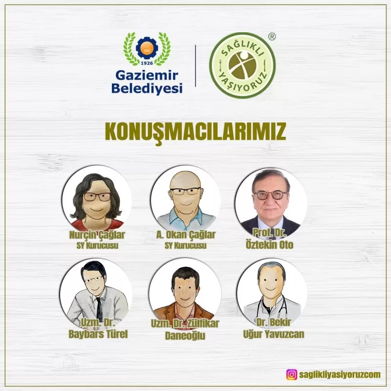 Gaziemir Belediyesi ve Sağlıklı Yaşıyoruz iş birliğinde düzenlenen "Sağlıklı Yaş Alma" buluşmalarının dördüncüsünde kalp-damar hastalıkları ve tedavisi masaya yatırılacak.