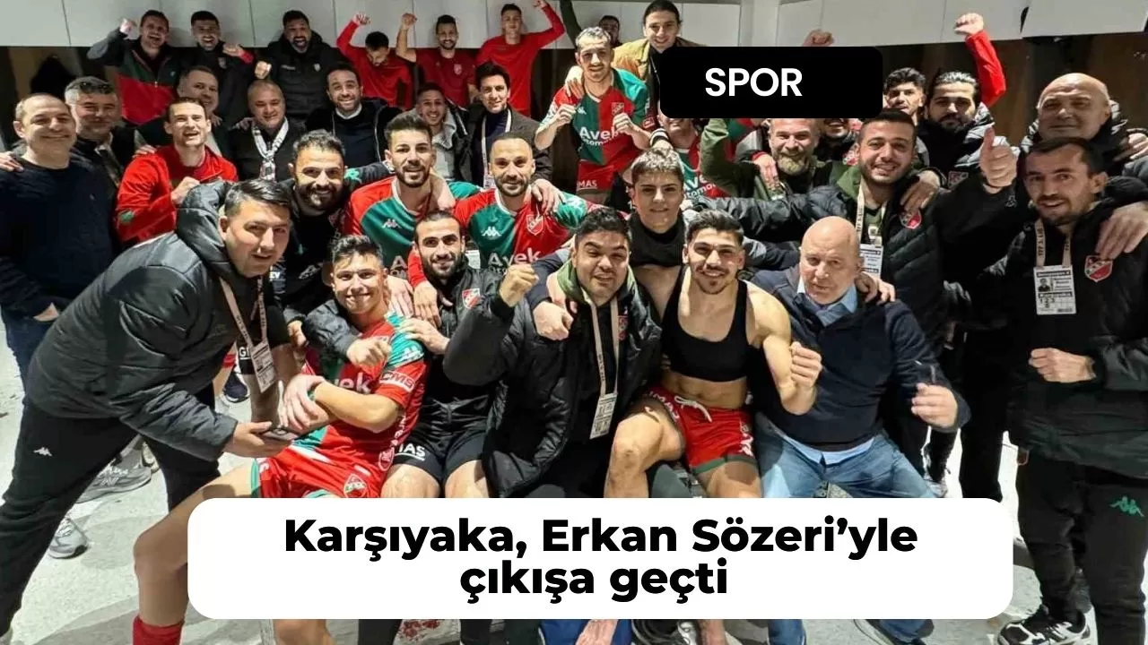 Karşıyaka, Erkan Sözeri’yle çıkışa geçti