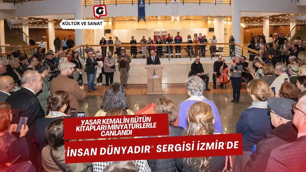 Yaşar Kemal'in Bütün Kitapları Minyatürlerle Canlandı: "İnsan Dünyadır" Sergisi İzmir'de