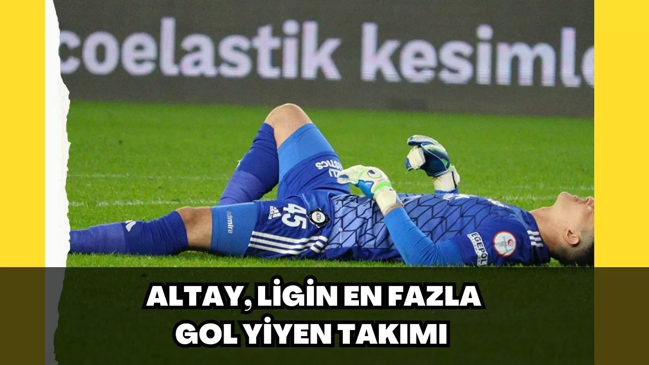 Altay, ligin en fazla gol yiyen takımı