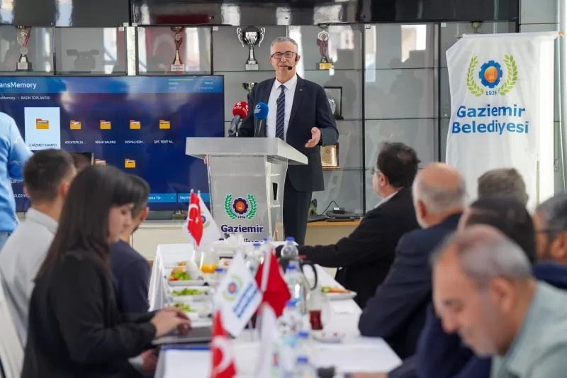 Gaziemir Belediye Başkanı Halil Arda, basın emekçileriyle düzenlediği veda toplantısında 5 yıllık görev süresini değerlendirerek gelecek döneme dair projelerini paylaştı.