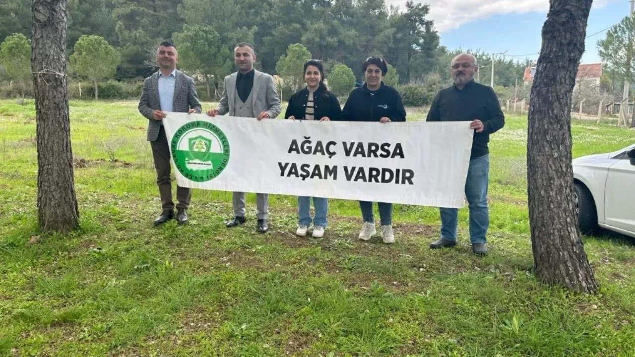 Menderes'e 500 Yeni Zeytin Fidanı Dikildi!