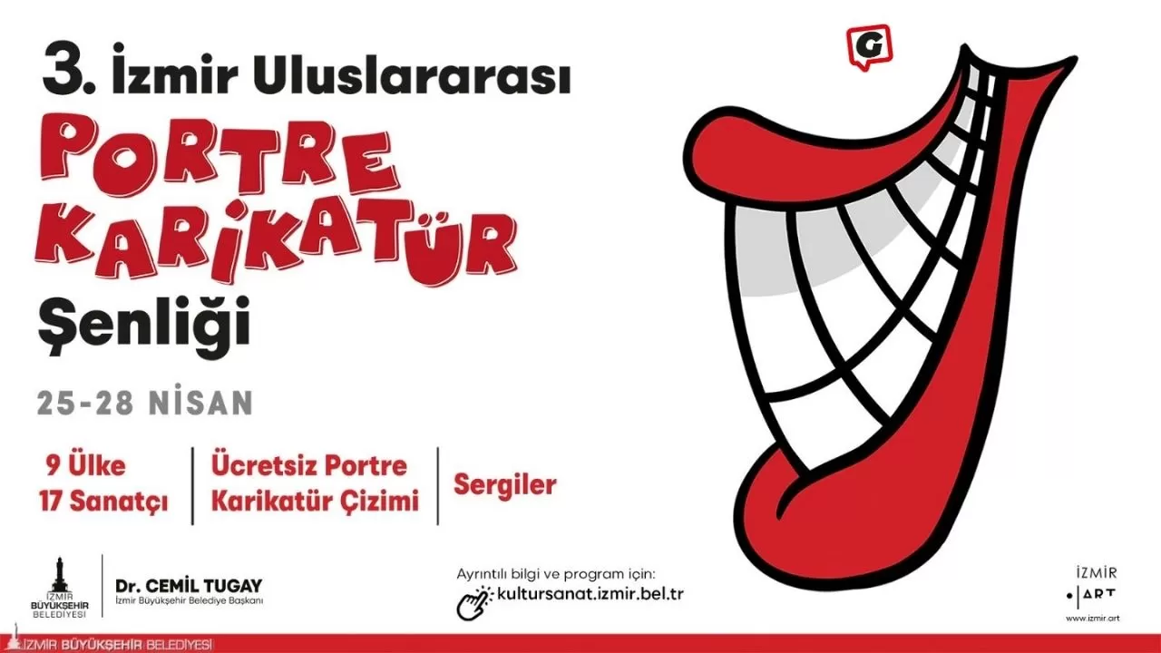 İzmir'de Karikatür Şöleni! 9 Ülkeden 17 Sanatçı İzmirlilerle Buluşuyor