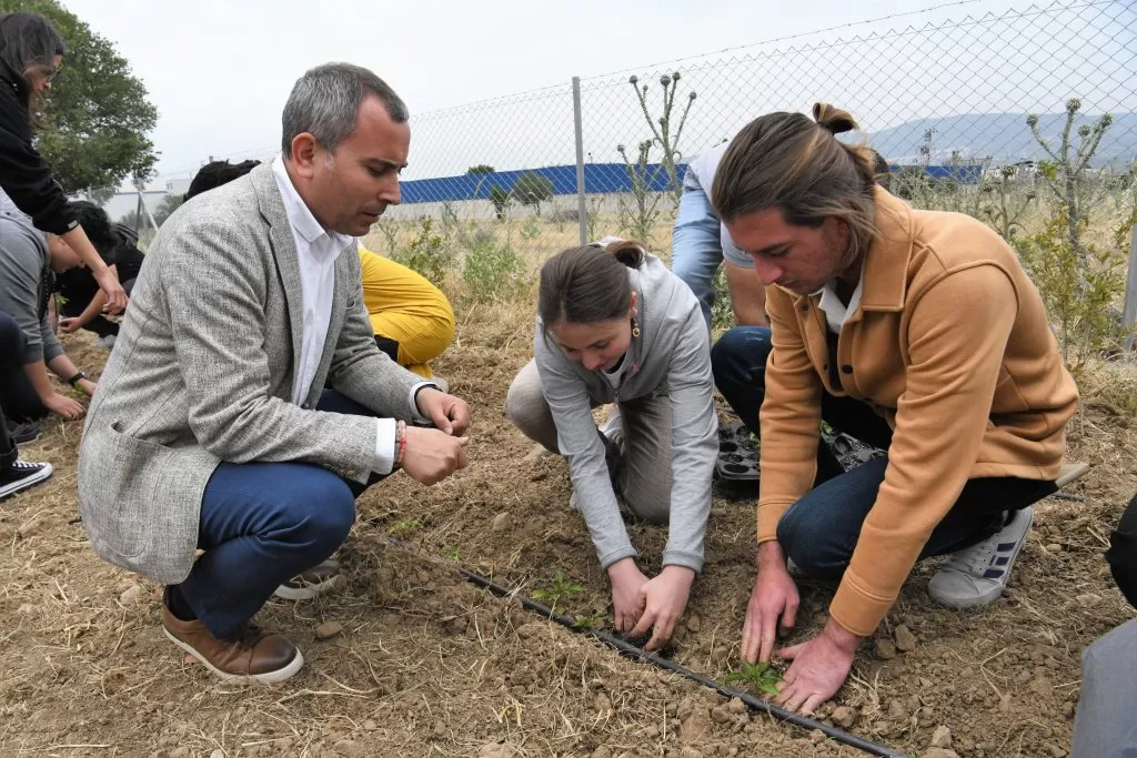 Bornova Belediyesi, tarımsal kalkınmaya katkı sunmak için Ziraat Mühendisleri Odası İzmir Şubesi Öğrenci Kulübü üyelerine "Yazlık Sebze Yetiştiriciliği" eğitimi verdi.