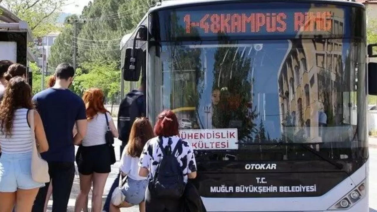 Muğla'da Öğrenci Ulaşımı Ucuzladı! Toplu Taşımada Yeni Tarife Uygulamaya Geçti