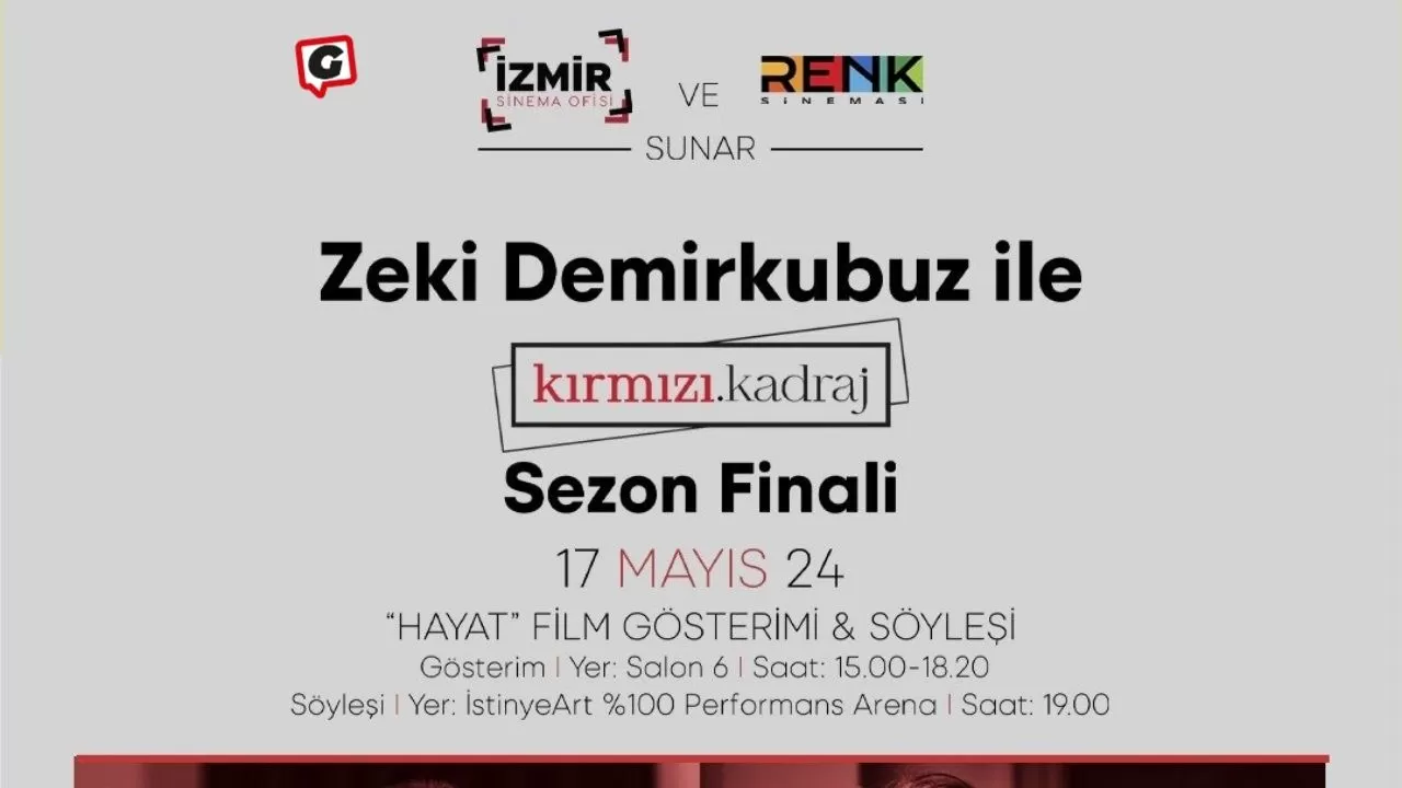Zeki Demirkubuz, 17 Mayıs'ta İzmir'de Sinemaseverlerle Buluşuyor!