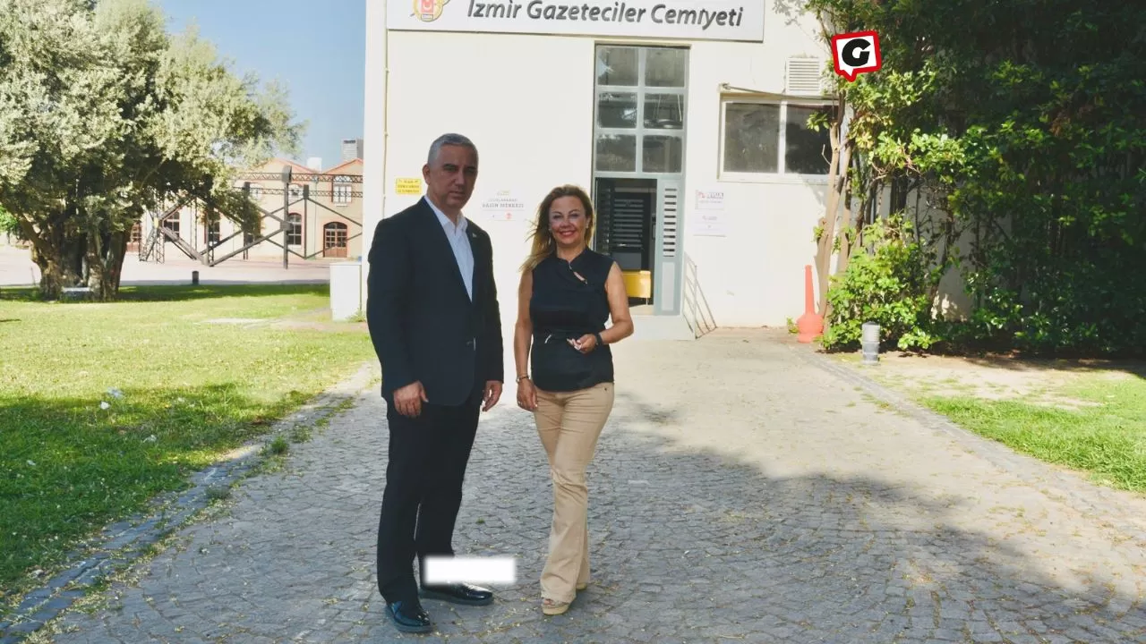 Bergama Belediye Başkanı Prof. Dr. Tanju Çelik’ten İzmir Gazeteciler Cemiyeti’ne Ziyaret ve Destek Mesajı