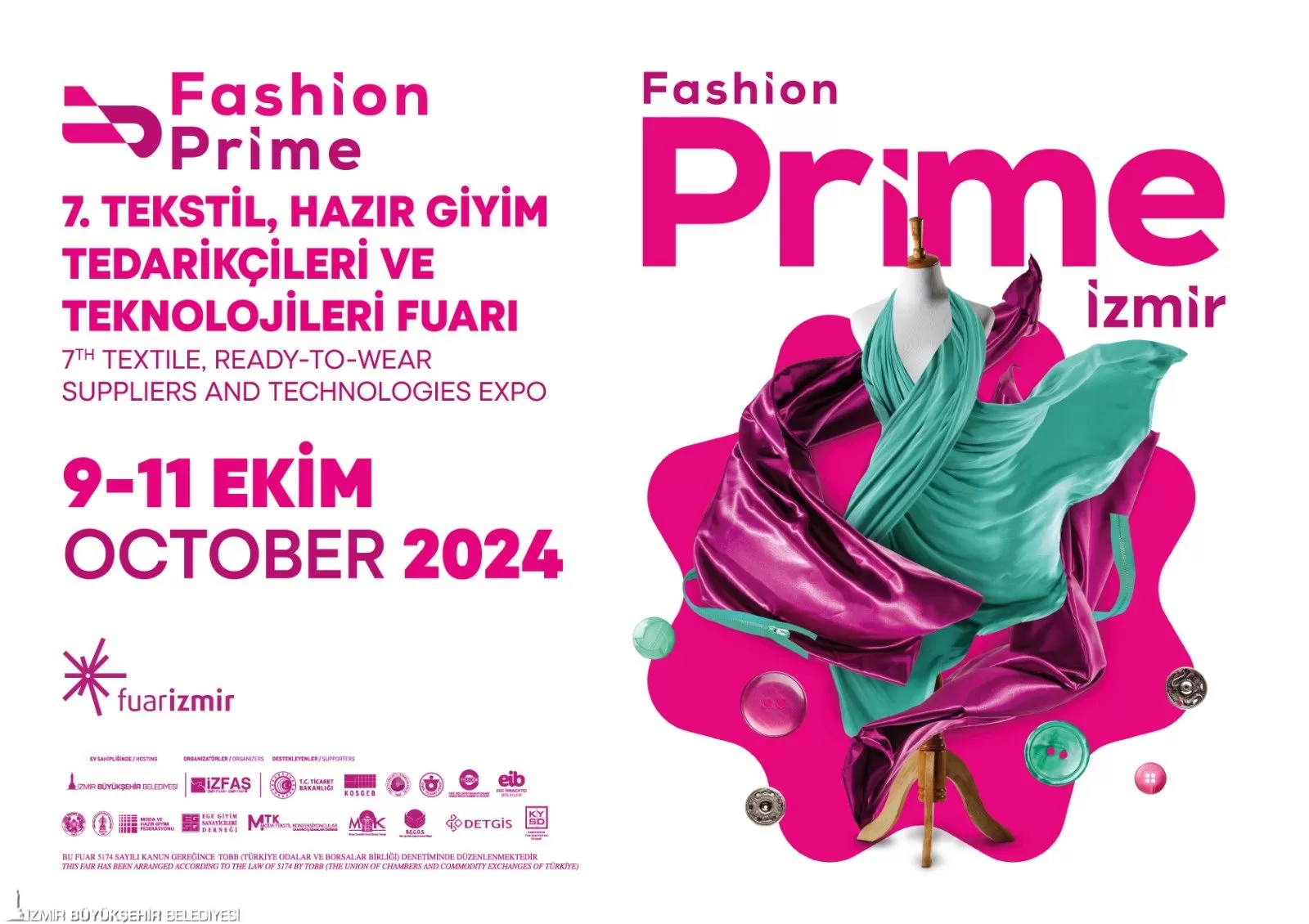 Ekim ayında Fuar İzmir'de gerçekleşecek üç önemli fuar; sektöre, istihdama, ihracata ve ekonomiye büyük katkı sağlayacak.