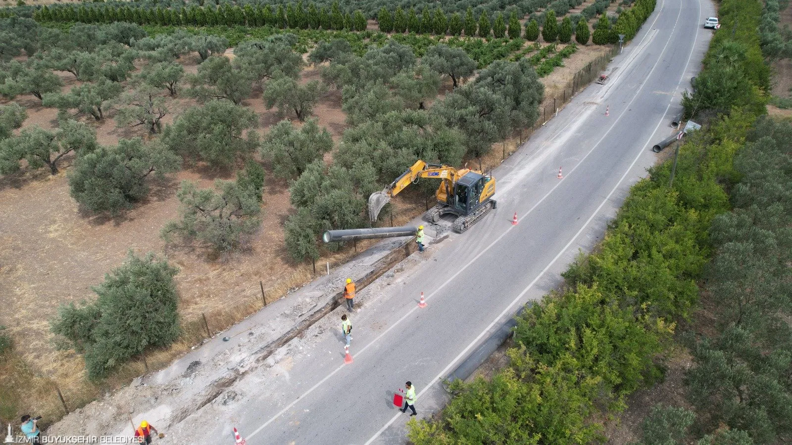 Foça'da yıllardır süren su sorunu İzmir Büyükşehir Belediyesi İZSU Genel Müdürlüğü'nün yatırımlarıyla çözüldü.