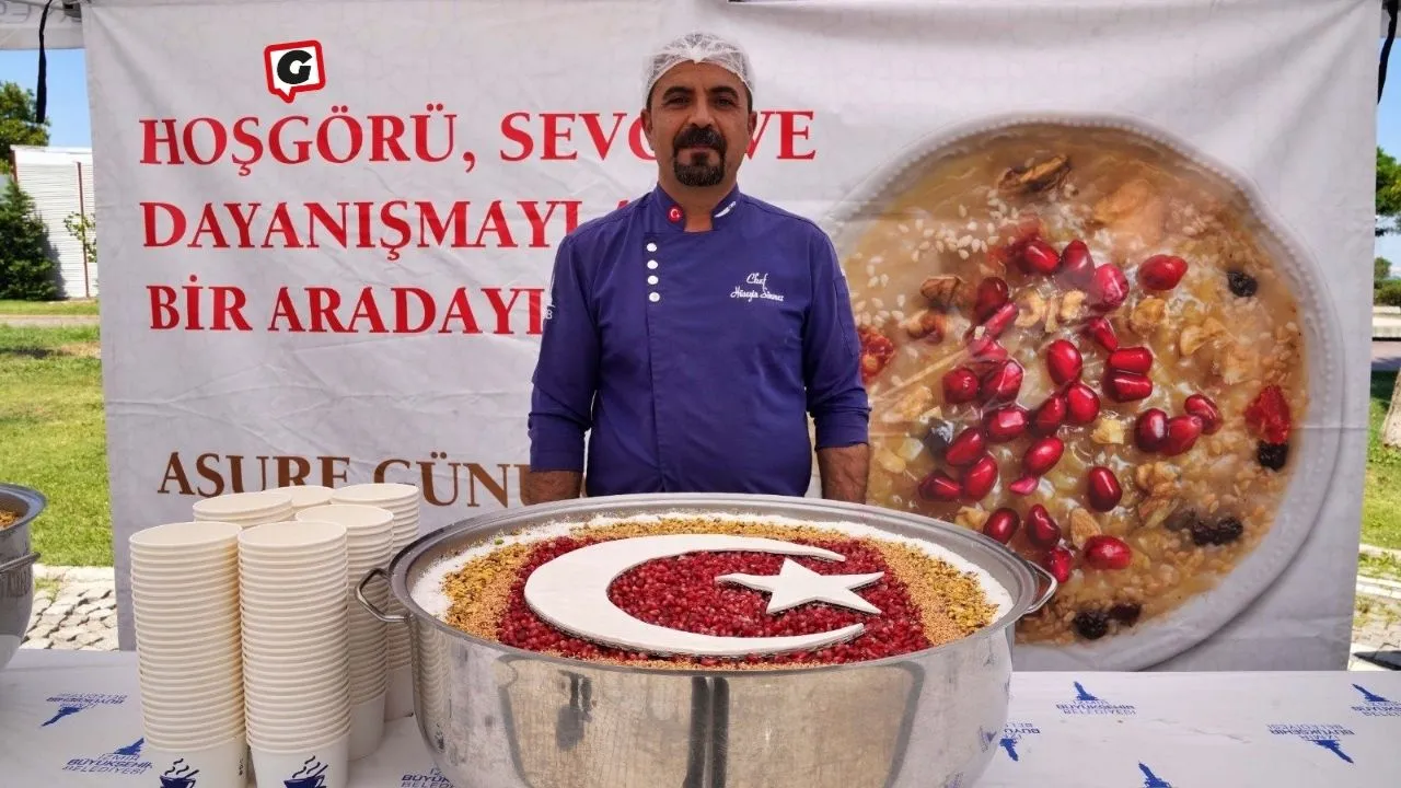 İzmir Büyükşehir Belediyesi'nden Muharrem Ayında 5 Bin Kişilik Aşure Dağıtımı