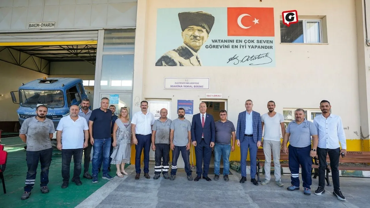 Gaziemir Belediyesi, Araç Bakımında Kendi Kendine Yetiyor