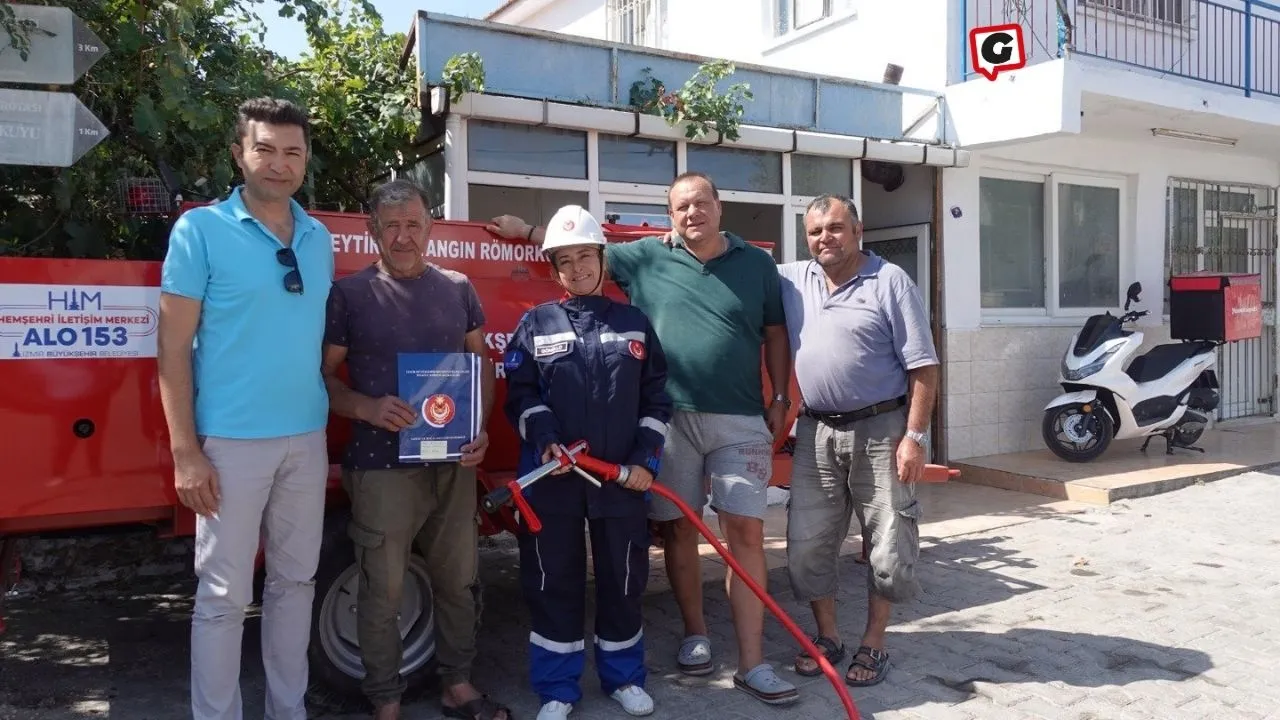 İzmir Ormanları Güvende: 40 Yeni Tanker Köylülerin Emrinde