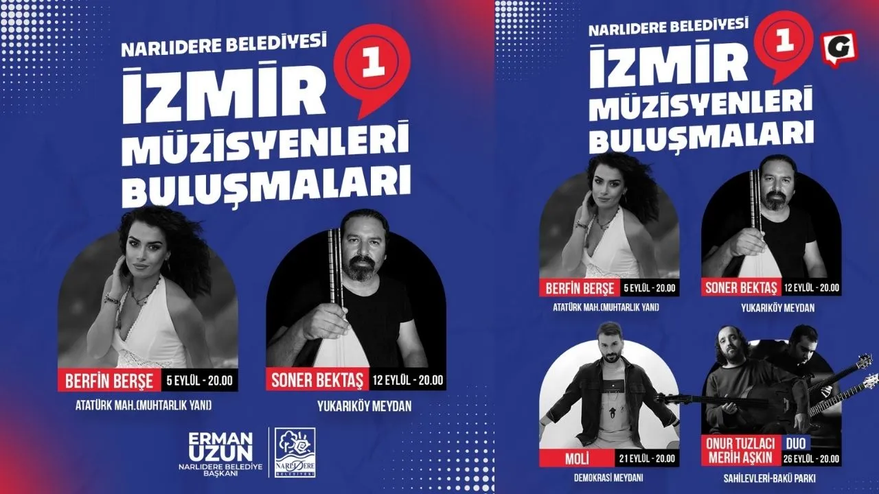 İzmir'in Ritmi Narlıdere'de Atıyor: Büyük Müzisyen Buluşması