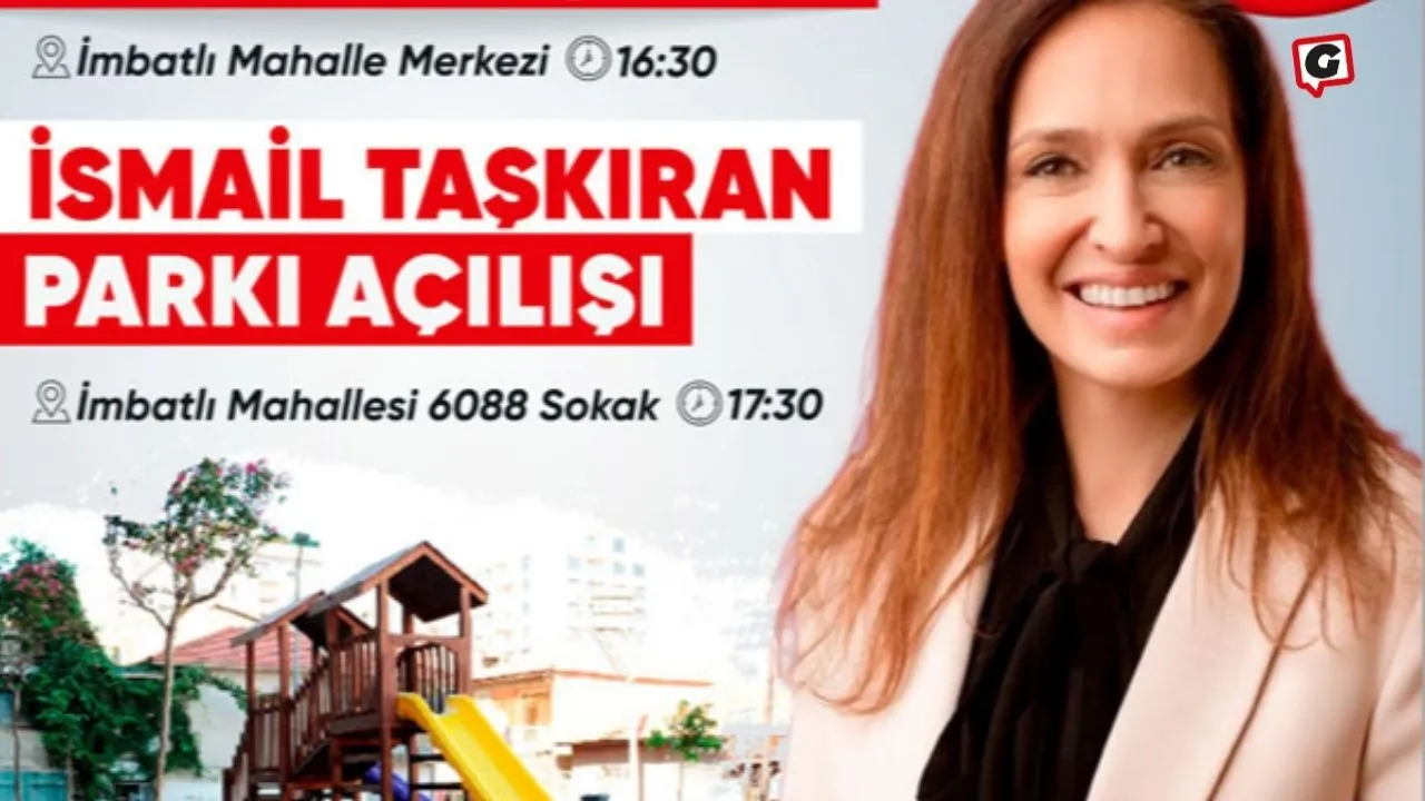 Karşıyaka Belediyesi, İsmail Taşkıran Parkı’nı Açıyor