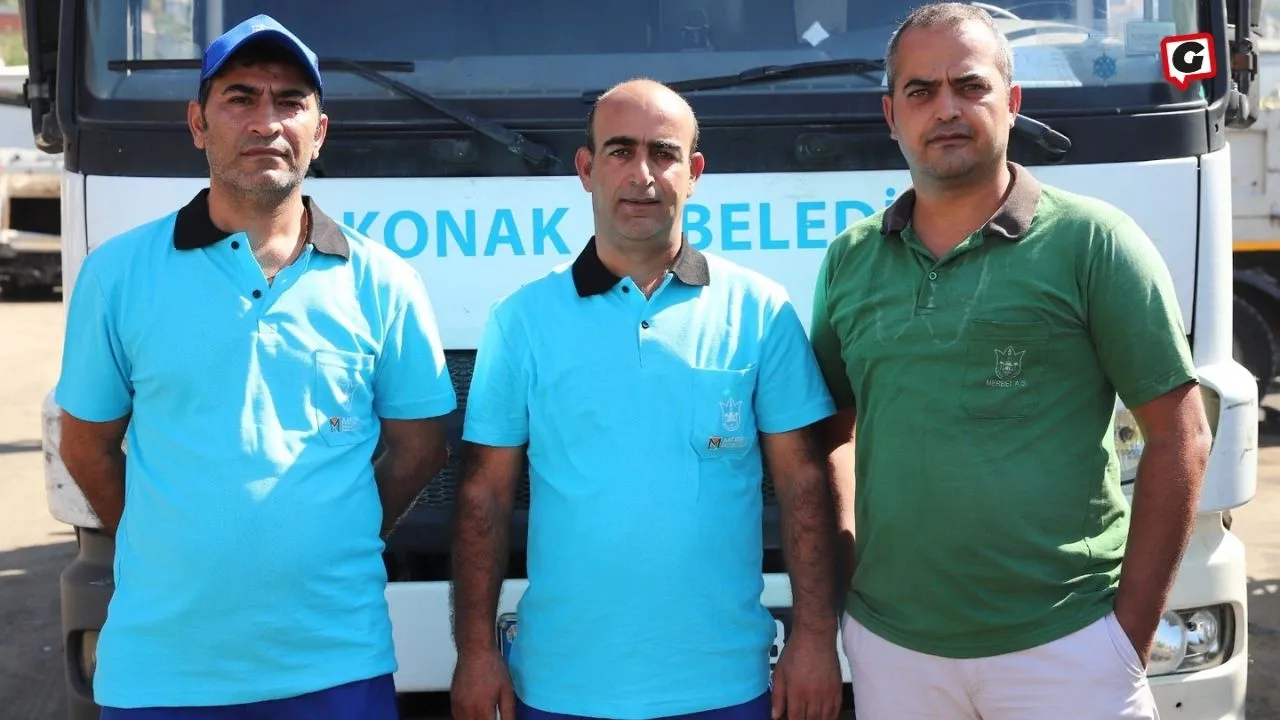 Konak Belediyesi Çalışanları Buldukları Parayı Teslim Etti