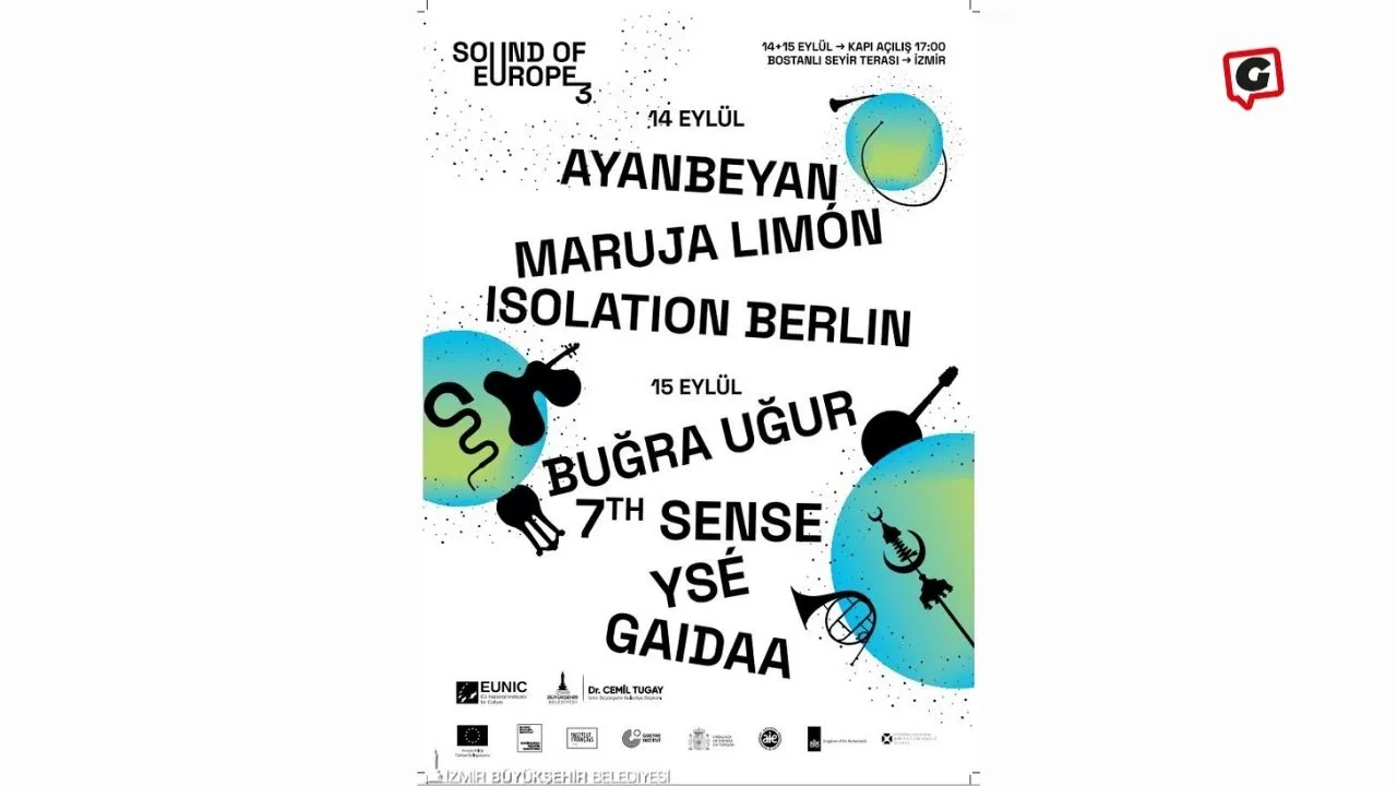 Sound of Europe Festivali İzmir'de! Ücretsiz Konserlerle Müzik Şöleni