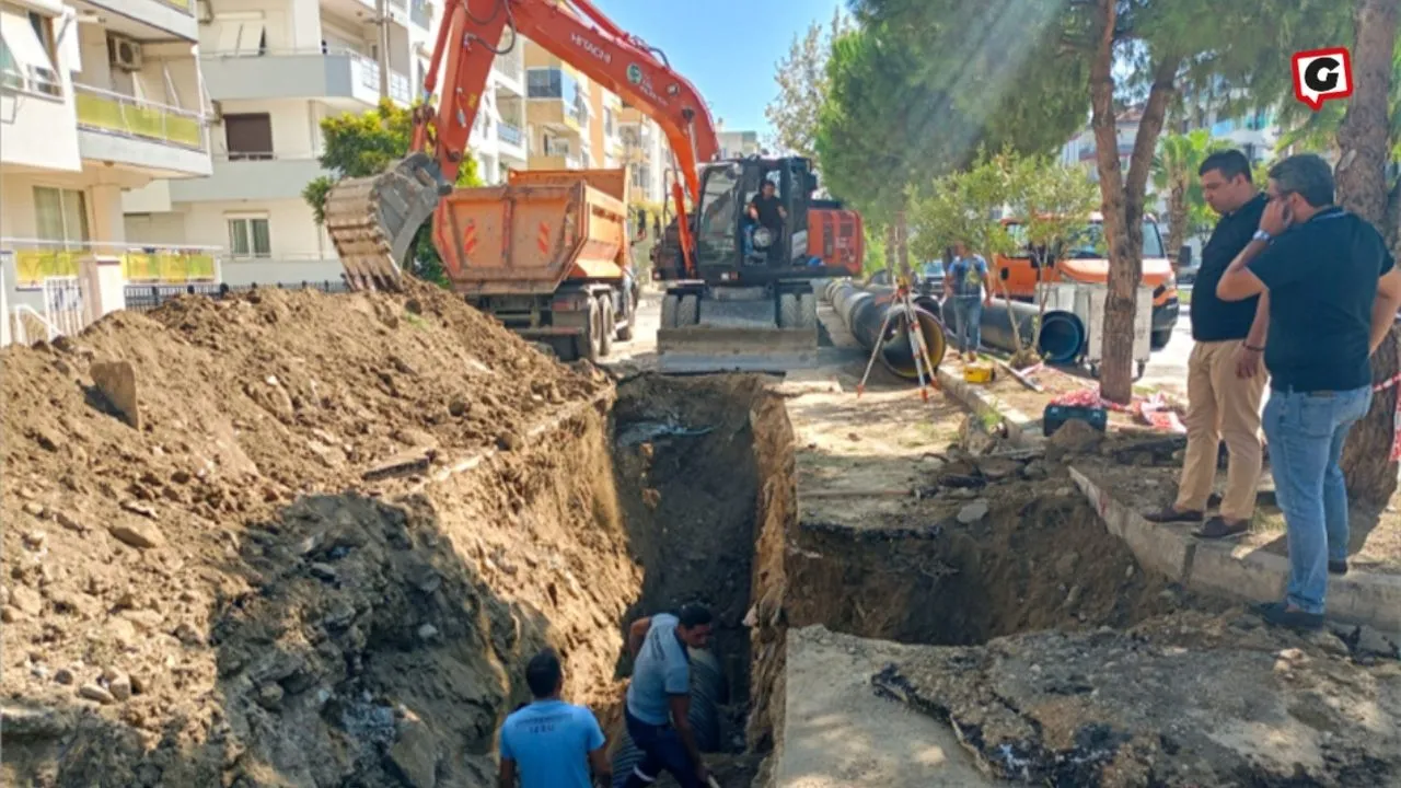 Tire'de Yaşam Kalitesi Artıyor: Faik Tokluoğlu Bulvarı'nda Altyapı Yatırımı